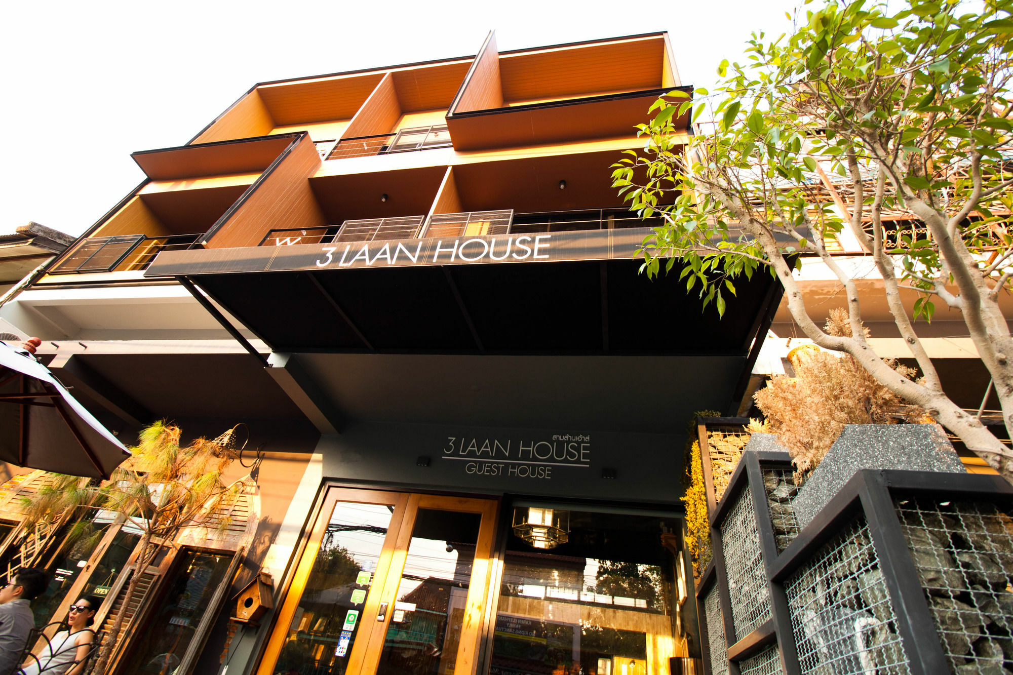 3 Laan House Hotell Chiang Mai Exteriör bild